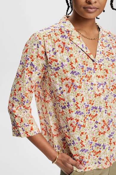 Esprit Флорална блуза с 3/4 ръкави Жени