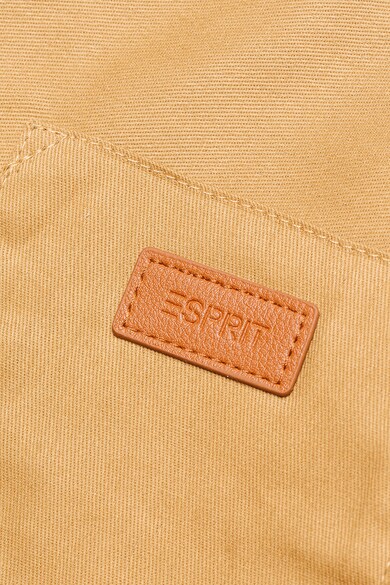 Esprit Shopper fazonú szalma táska műbőr részletekkel női
