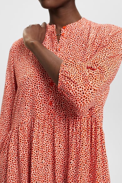 Esprit Bő fazonú ruha gombos hasítékkal női