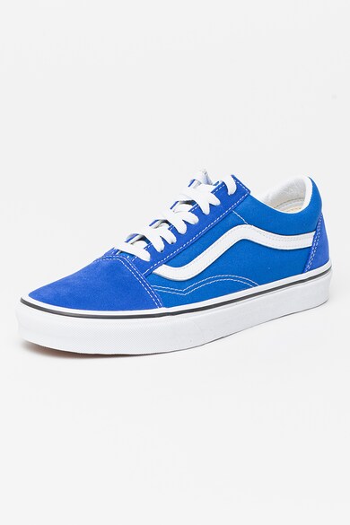 Vans Old Skool uniszex vászoncipő nyersbőr részletekkel női