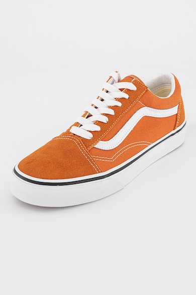 Vans Old Skool vászoncipő nyersbőr részletekkel férfi