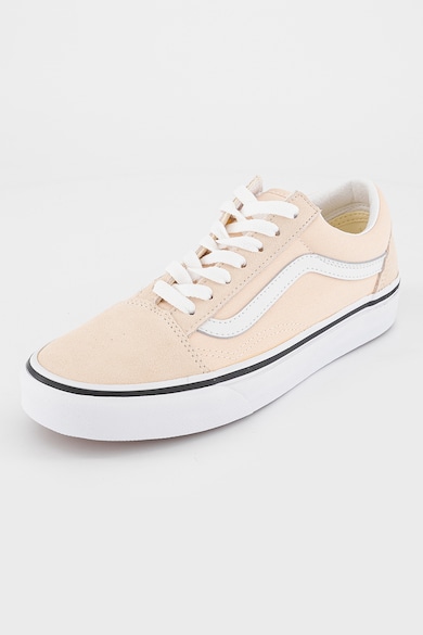 Vans Old Skool vászoncipő nyersbőr részletekkel női