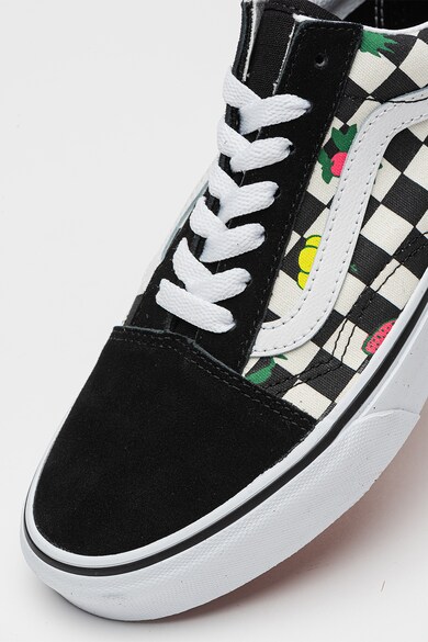 Vans Old Skool kockás és gyümölcsmintás cipő női