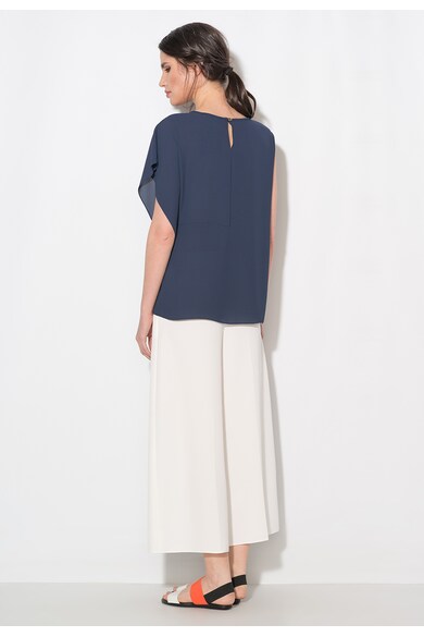 Zee Lane Collection Bluza bleumarin cu o maneca Femei