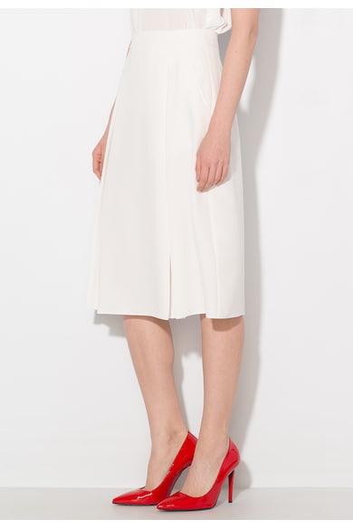 Zee Lane Collection Бяла пола с джобове и набирания Жени