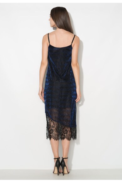 Zee Lane Collection Черна рокля със сини метализирани нишки Жени