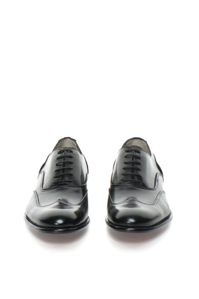 Zee Lane Collection Pantofi brogue negri de piele Siviglia Barbati