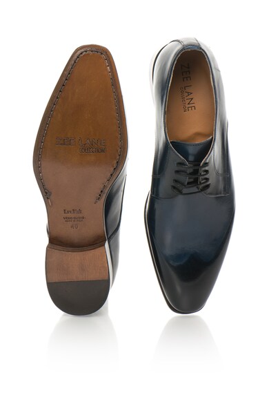 Zee Lane Collection Pantofi derby bleumarin de piele Barbati