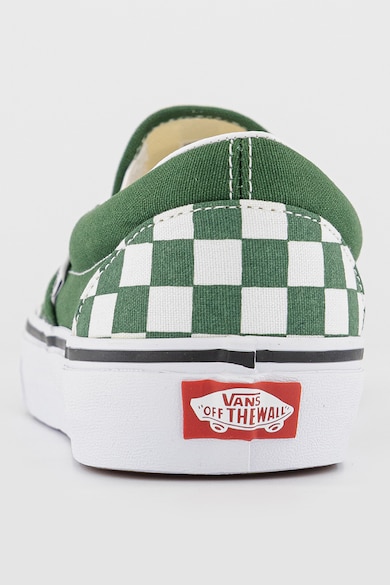 Vans Tenisi slip-on in carouri Classic Femei