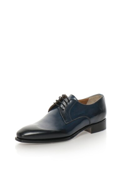 Zee Lane Collection Pantofi derby bleumarin de piele Barbati