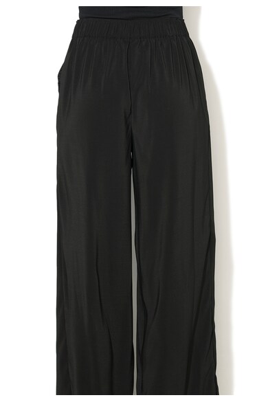 NEW LOOK Pantaloni negri cu croiala ampla Topaz Femei