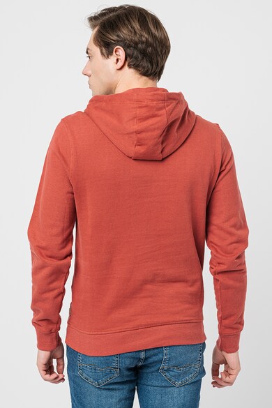 BLEND Kapucnis pulóver kontrasztos mintával elöl férfi