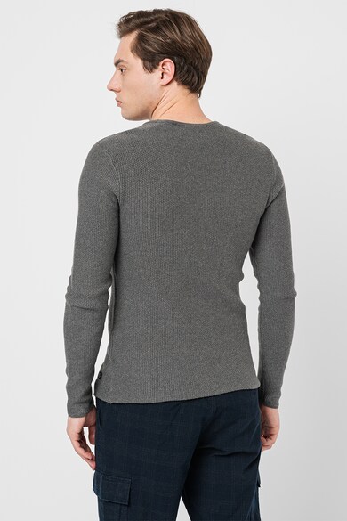 BLEND Памучен пуловер по тялото Мъже