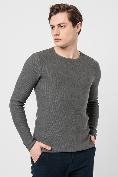 BLEND Памучен пуловер по тялото Мъже