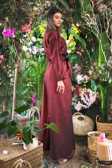 MIAU by Clara Rotescu Scarlet csillámos hosszú ruha női