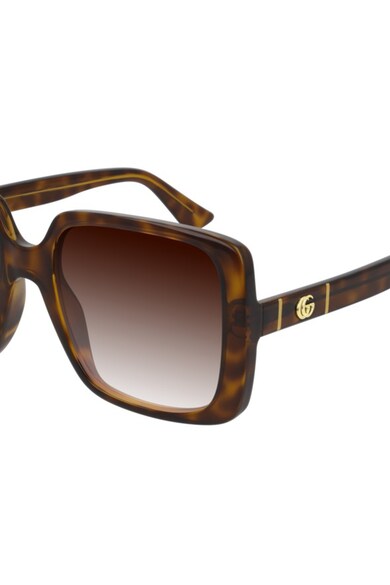 Gucci Szögletes napszemüveg színátmenetes lencsékkel női