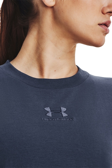 Under Armour Sportpóló hímzett logós részlettel női