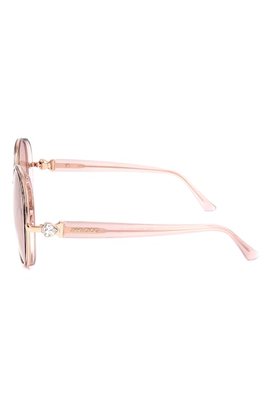 Jimmy Choo Овални слънчеви очила с плътен цвят Жени