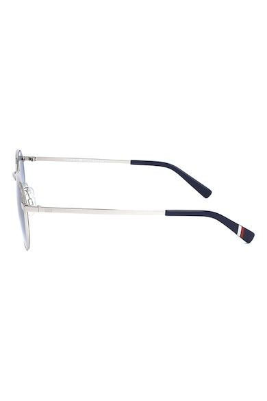 Tommy Hilfiger Унисекс овални слънчеви очила от неръждаема стомана Жени