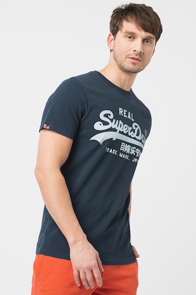 SUPERDRY Памучна тениска Vintage с лого Мъже