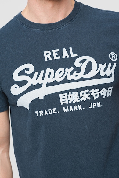 SUPERDRY Памучна тениска Vintage с лого Мъже