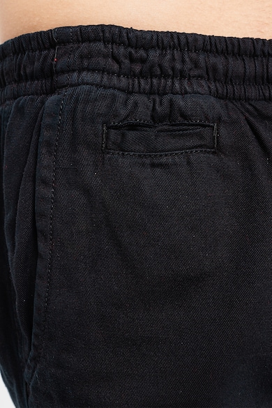 SUPERDRY Pantaloni scurti din amestec de in cu snur in talie Vintage Barbati