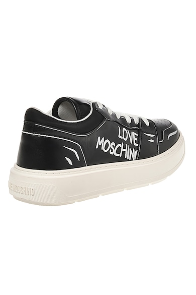 Love Moschino Műbőr és textil sneaker női