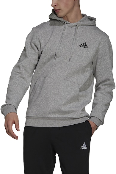 adidas Sportswear Feelcozy kapucnis pulóver kenguruzsebbel férfi