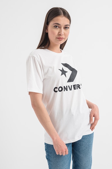 Converse Tricou unisex cu imprimeu logo Femei
