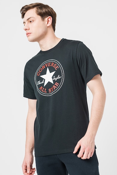 Converse Tricou unisex de bumbac cu logo Barbati