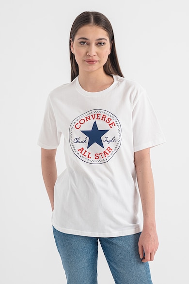 Converse Унисекс памучна тениска с лого Жени