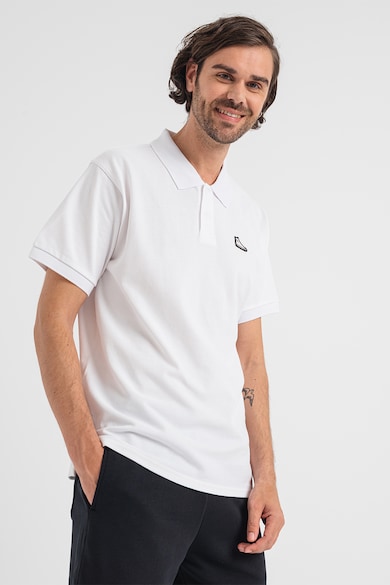 Converse Tricou polo de bumbac cu logo discret Barbati