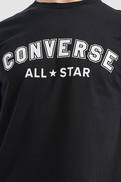 Converse Унисекс памучна тениска All Star с овално деколте Жени