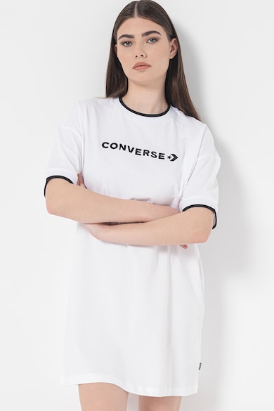 Converse Rochie-tricou cu maneci cazute Wordmark Femei