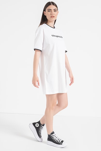 Converse Rochie-tricou cu maneci cazute Wordmark Femei