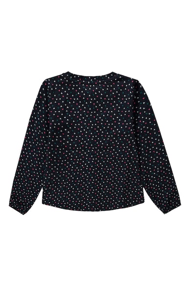 Esprit Памучна блуза с щампа Момичета