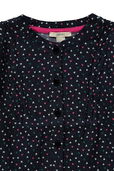 Esprit Памучна блуза с щампа Момичета