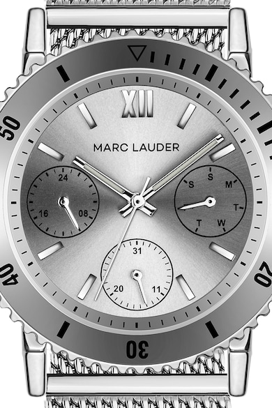 Marc Lauder Kvarc karóra hálós anyagú szíjjal női
