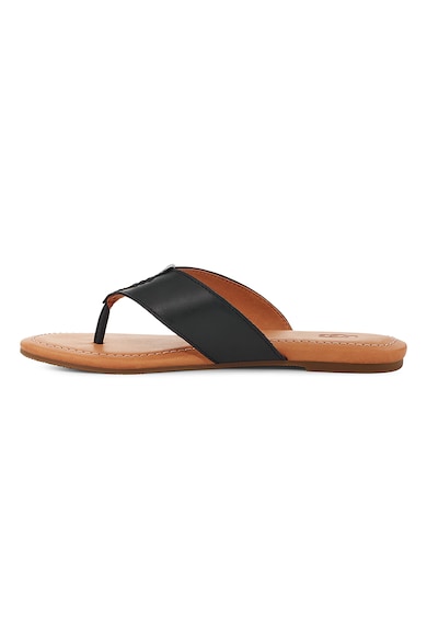 UGG Papuci flip-flop de piele Carey Femei