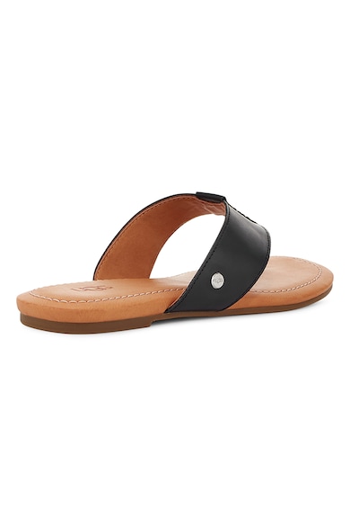 UGG Papuci flip-flop de piele Carey Femei