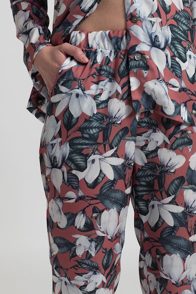 Sofiaman Pijama lunga cu imprimeu floral Beatrice Femei