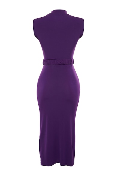 Trendyol Rochie midi cu slit frontal Femei