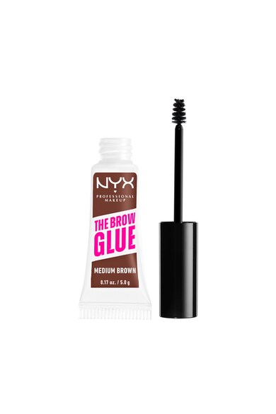 NYX Professional Makeup Спирала за фиксиране на вежди NYX Brow Glue Stick, Medium Brown, 5 гр Мъже