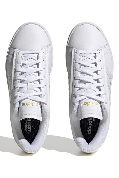 adidas Sportswear Grand Court Alpha bőrsneaker logós részletekkel női