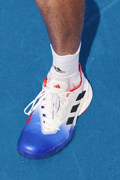 adidas Performance Pantofi de plasa cu aspect in degrade, pentru tenis Barricade Barbati