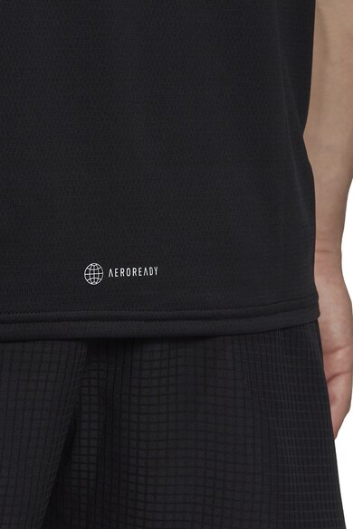 adidas Performance Tricou regular fit cu detaliu logo pentru alergare Barbati