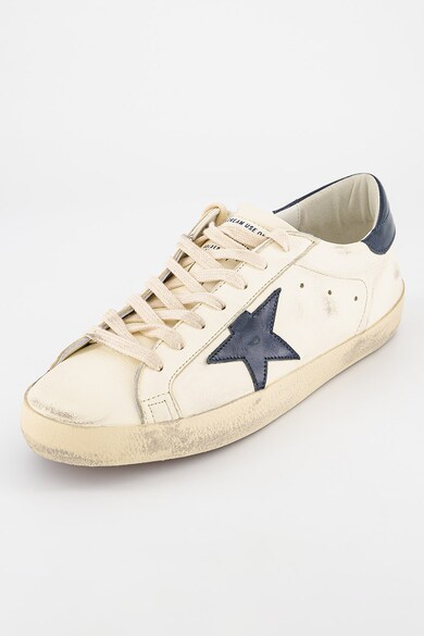 GOLDEN GOOSE Viseltes hatású bőrsneaker férfi