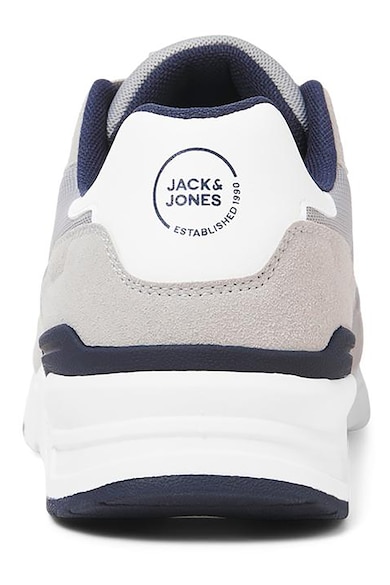 Jack & Jones Műbőr sneaker hálós anyagbetétekkel férfi