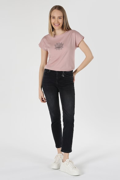 COLIN'S Normál fazonú póló mintás részlettel női