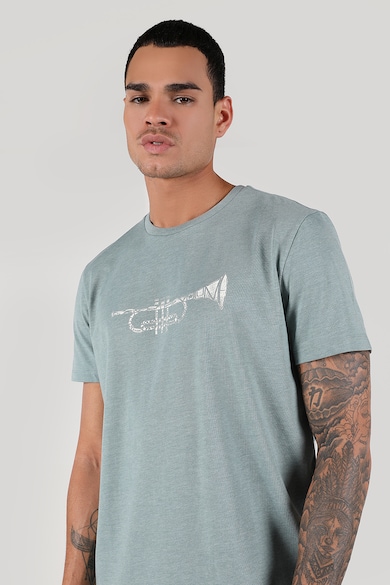 COLIN'S Тениска с овално деколте и фигурална щампа Мъже